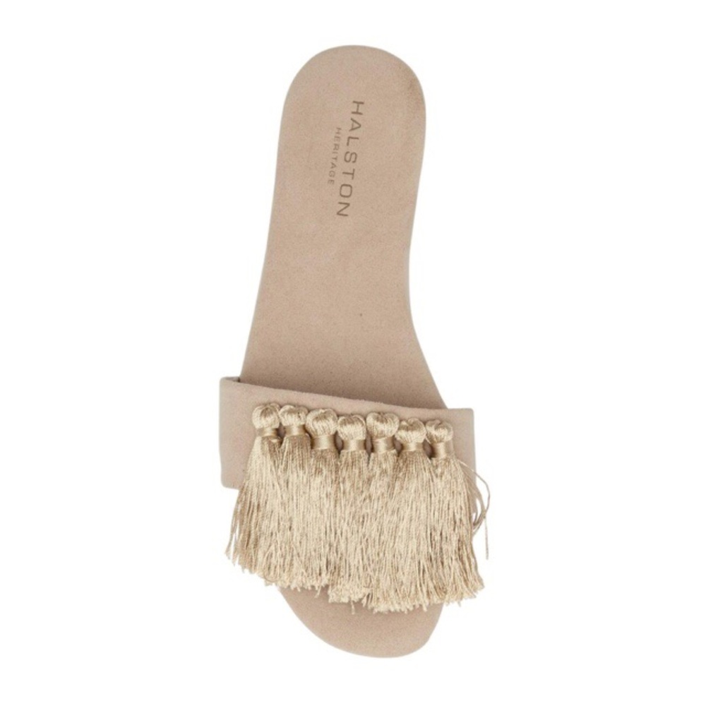 HALSTON HERITAGE slide sandal